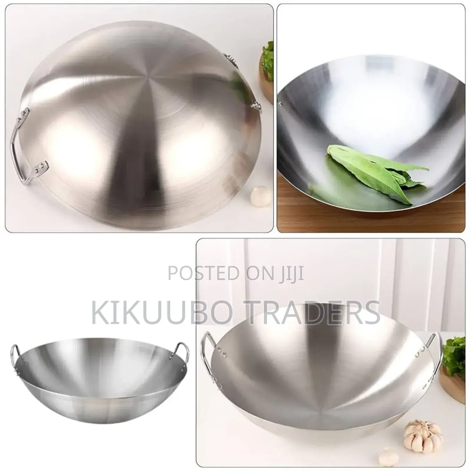 Stainless Steel Deep Frying Pan