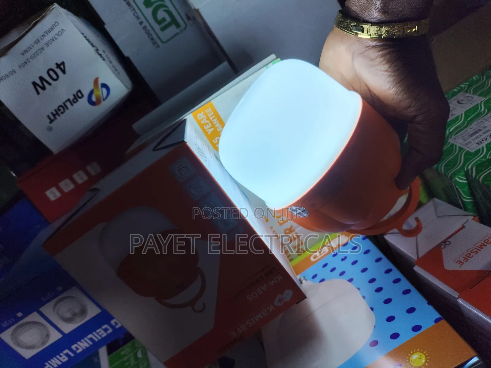 Led Emergency Charging Bulb