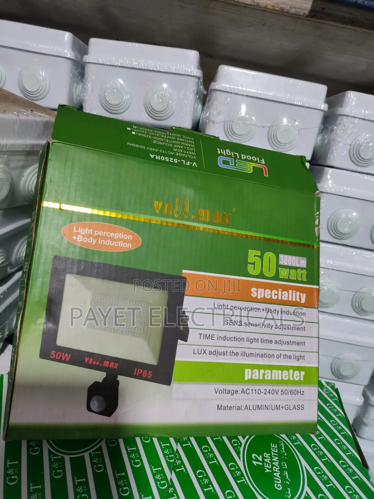 Led Floodlight With Automatic Switch