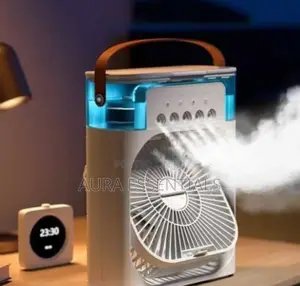 Led Night Light Portable Usb Charging Fan