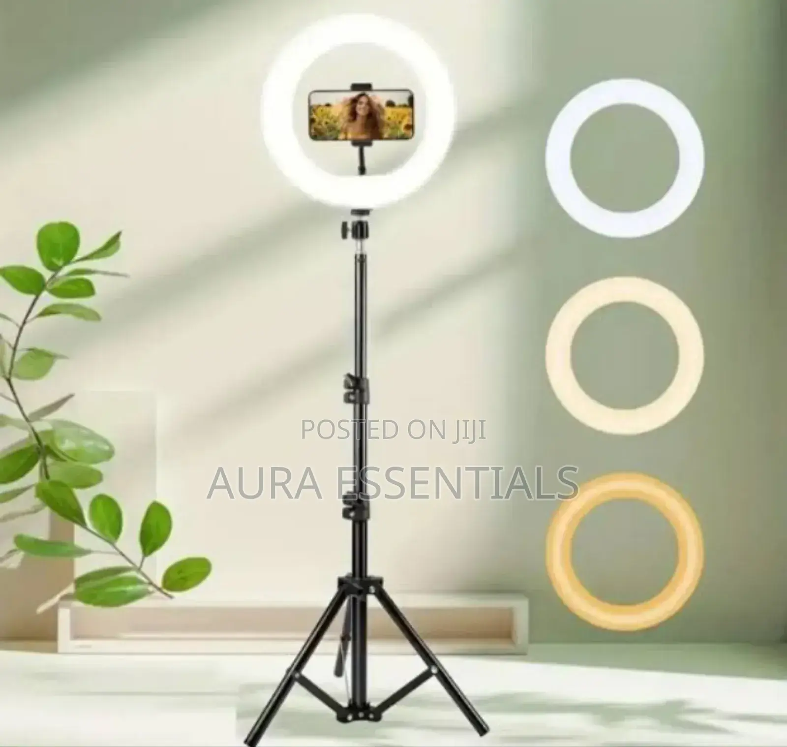 10 - Inch Floor Standing Ring Light