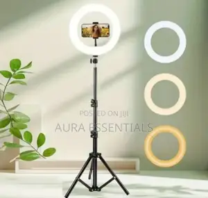 10 - Inch Floor Standing Ring Light
