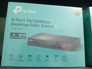 Tp Link 9 Port 10/100mbps Poe Switch
