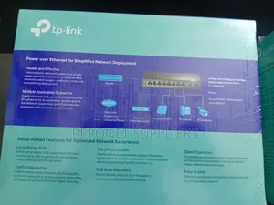 Tp Link 9 Port 10/100mbps Poe Switch