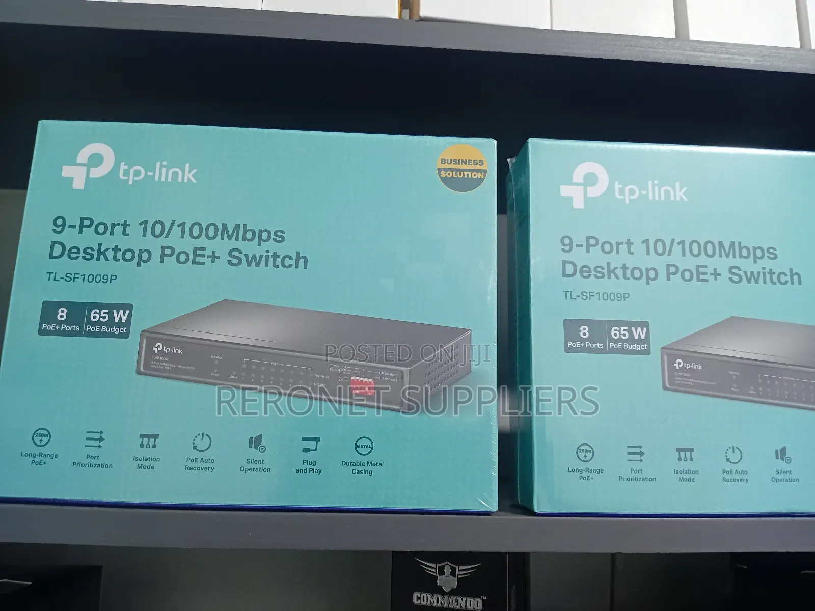 Tp Link 9 Port 10/100mbps Poe Switch
