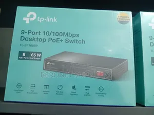 Tp Link 9 Port 10/100mbps Poe Switch