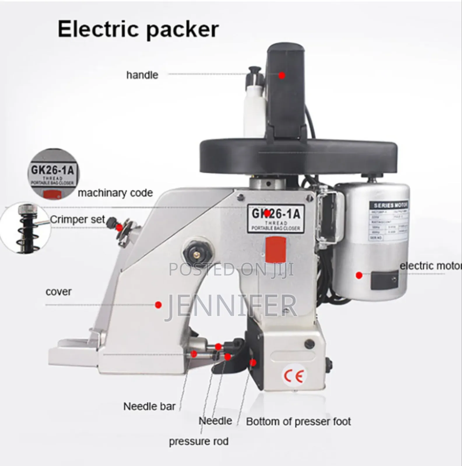 Portable Industrial Bag Sealer