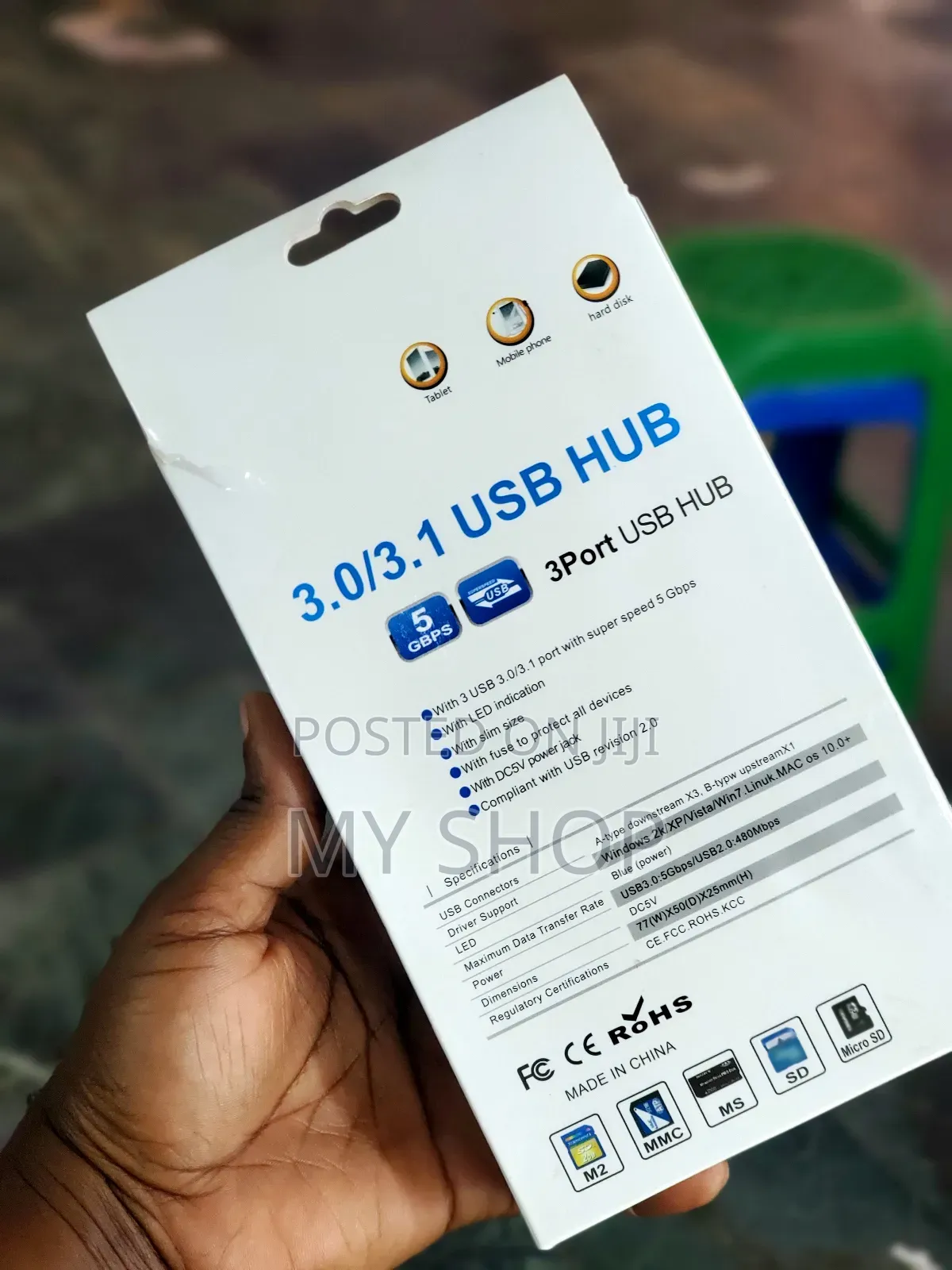 Card Reader + Usb Hub