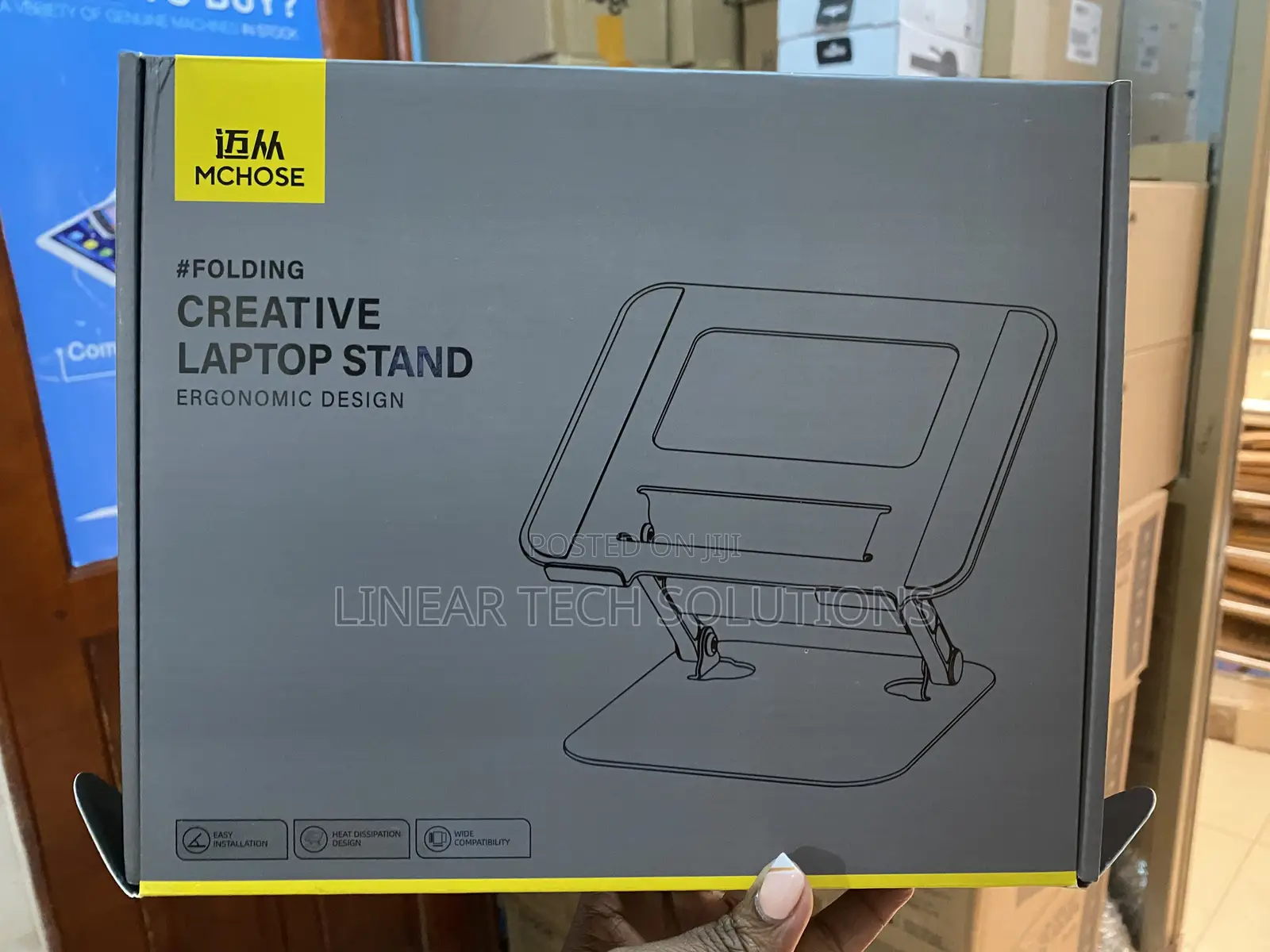 360 Swivel Aluminum Computer Stand