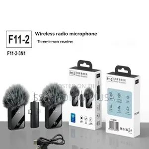 F11-2 3-in-1 Wireless Microphone With Noise Cancellation
