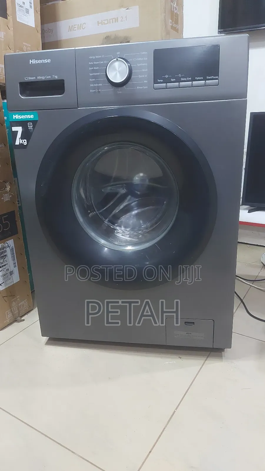 Slightly Used Hisense 7kg Washing Machine