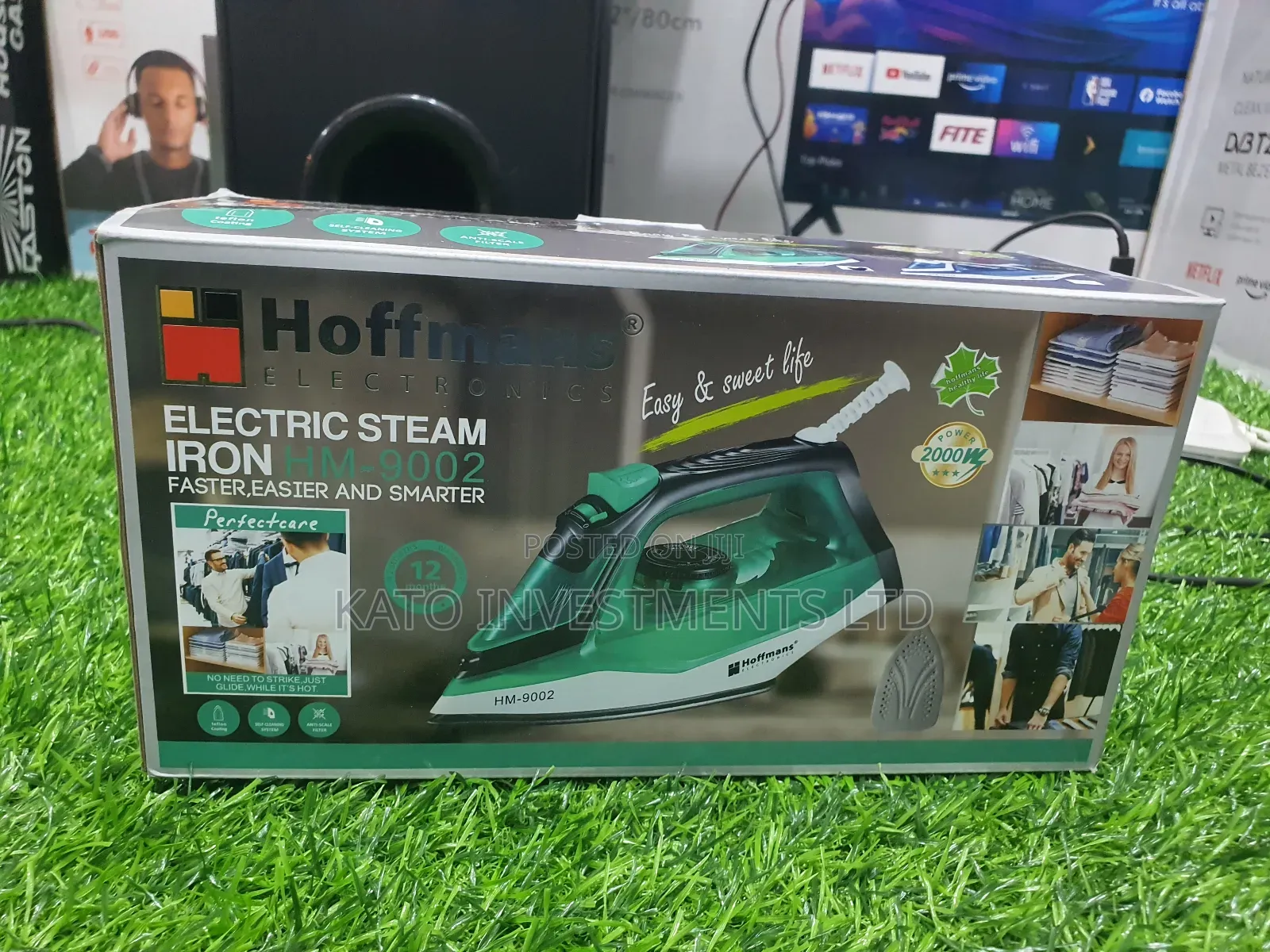 Hoffmans Hm-9002 Steam Iron