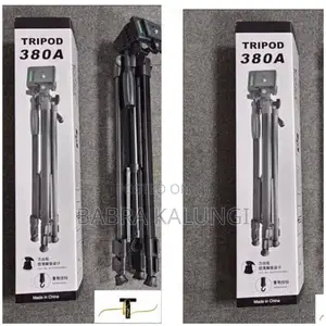380a Professional Tripod for Dslr, Cameras and Mobile| 4.