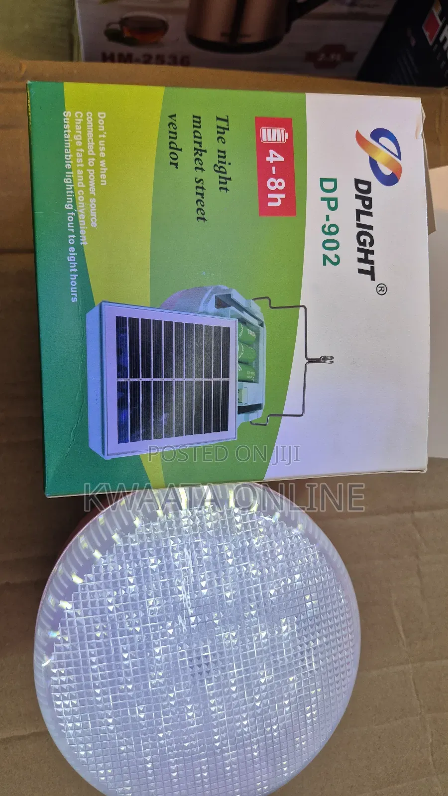 Dp-902 Dplight Solar/Usb Rechargeable Night Market Bulb.7