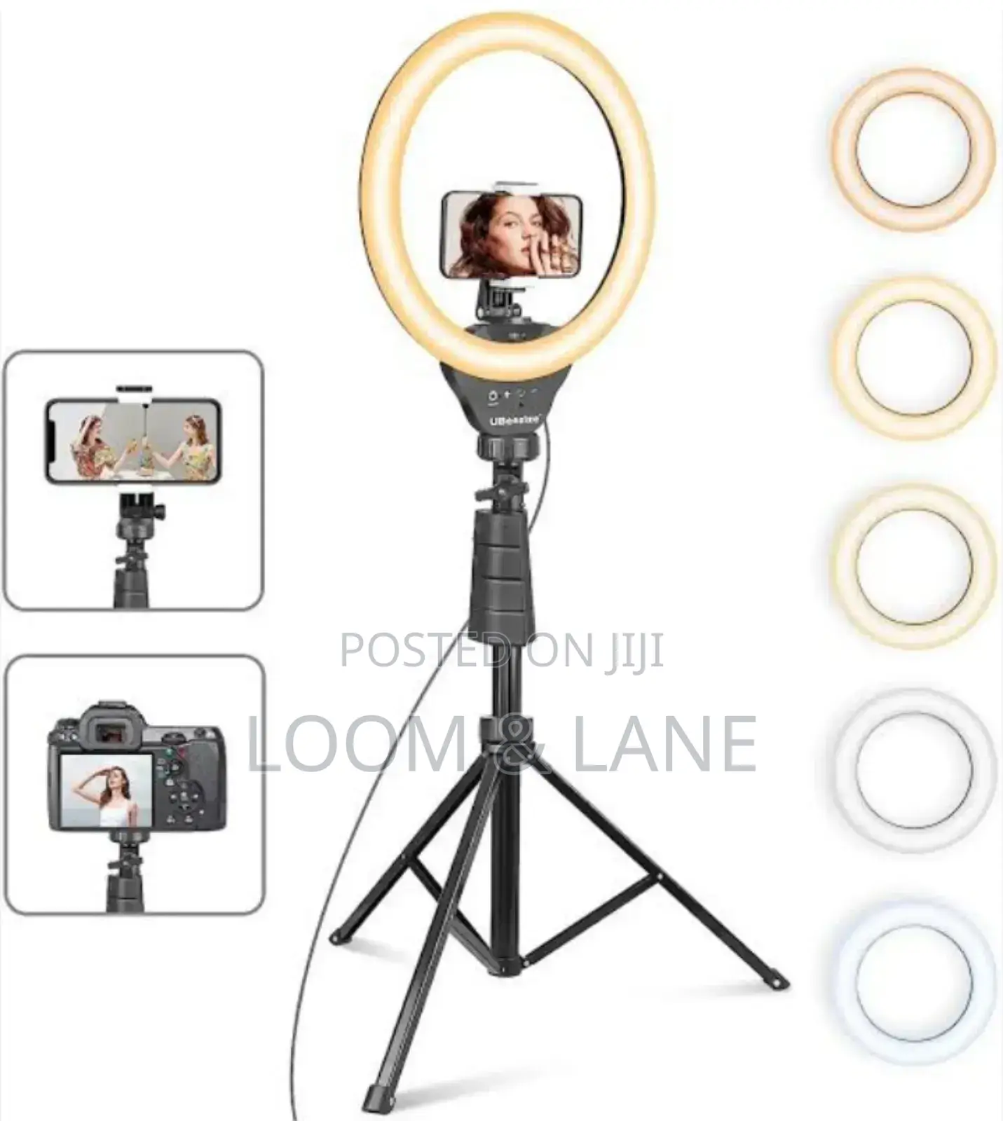 10 - Inch Floor Standing Ring Light