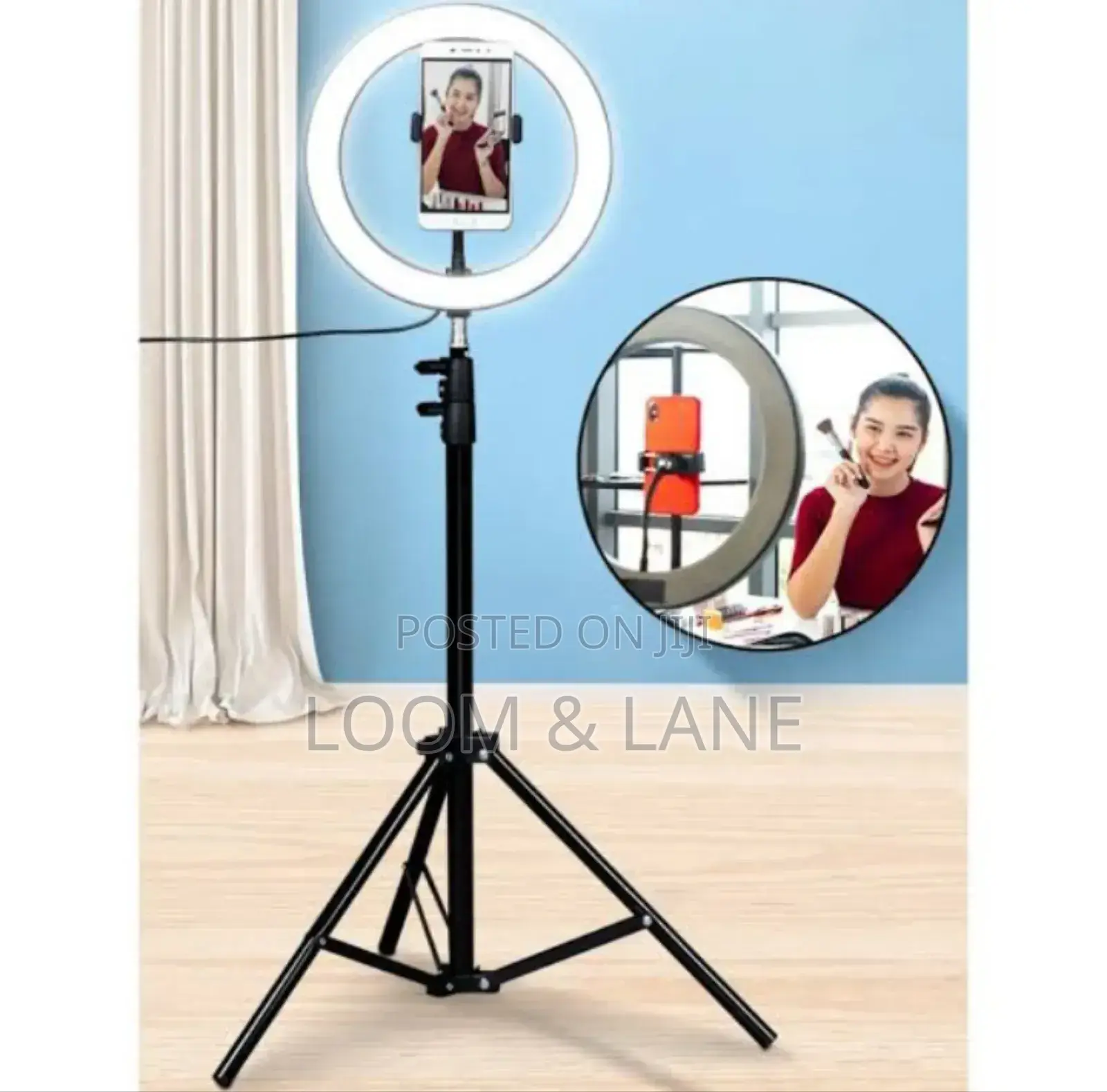10 - Inch Floor Standing Ring Light