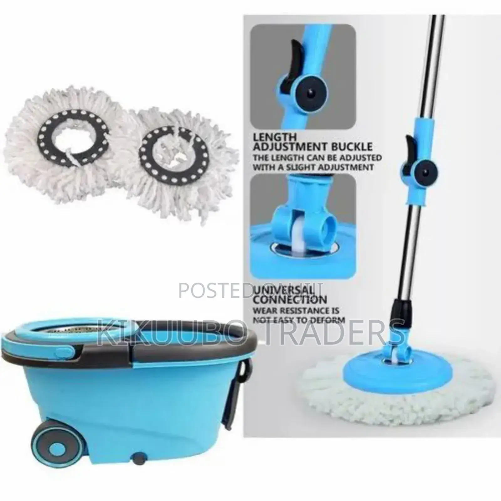 360° Detachable Mop Bucket Set