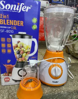 2 in 1 Sonifer Blender-Orange