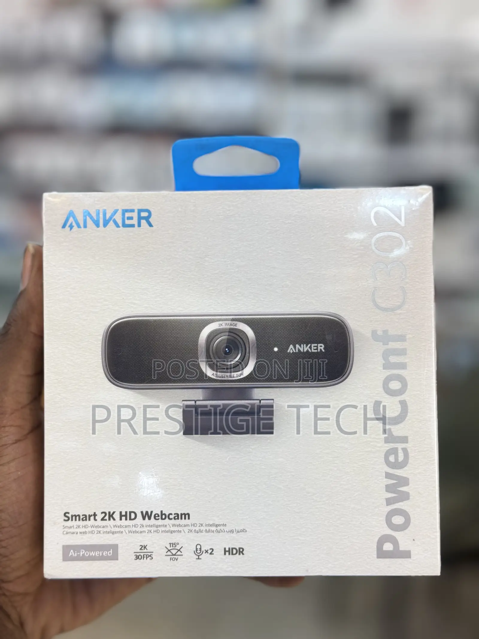 Anker Powerconf C302 Smart Full Hd Webcam