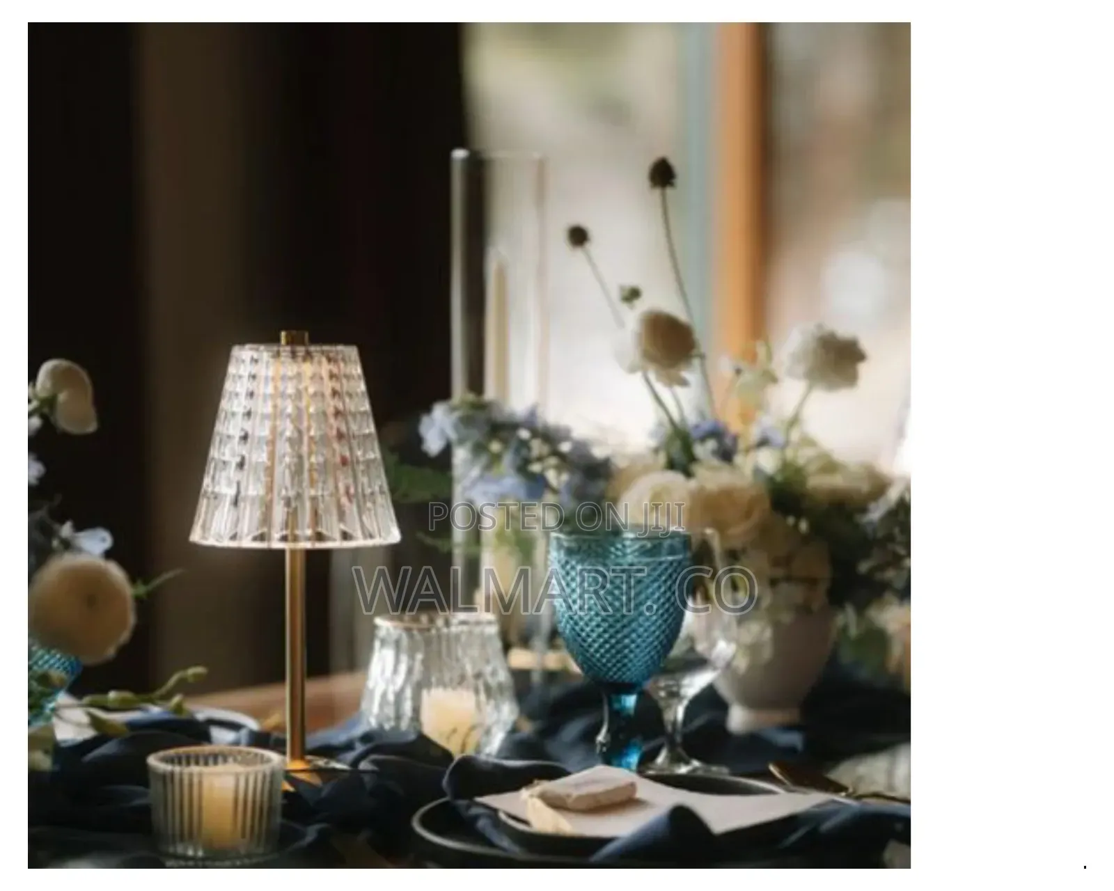 Crystal Table Lamp