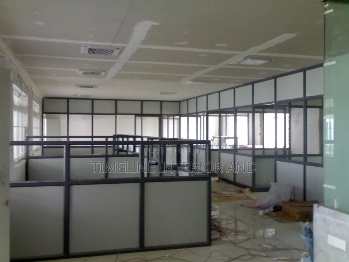 Aluminium and Gypsum Partition