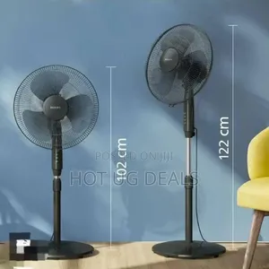 Philips Electric Stand Fan- Black