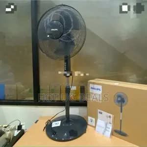 Philips Electric Stand Fan- Black