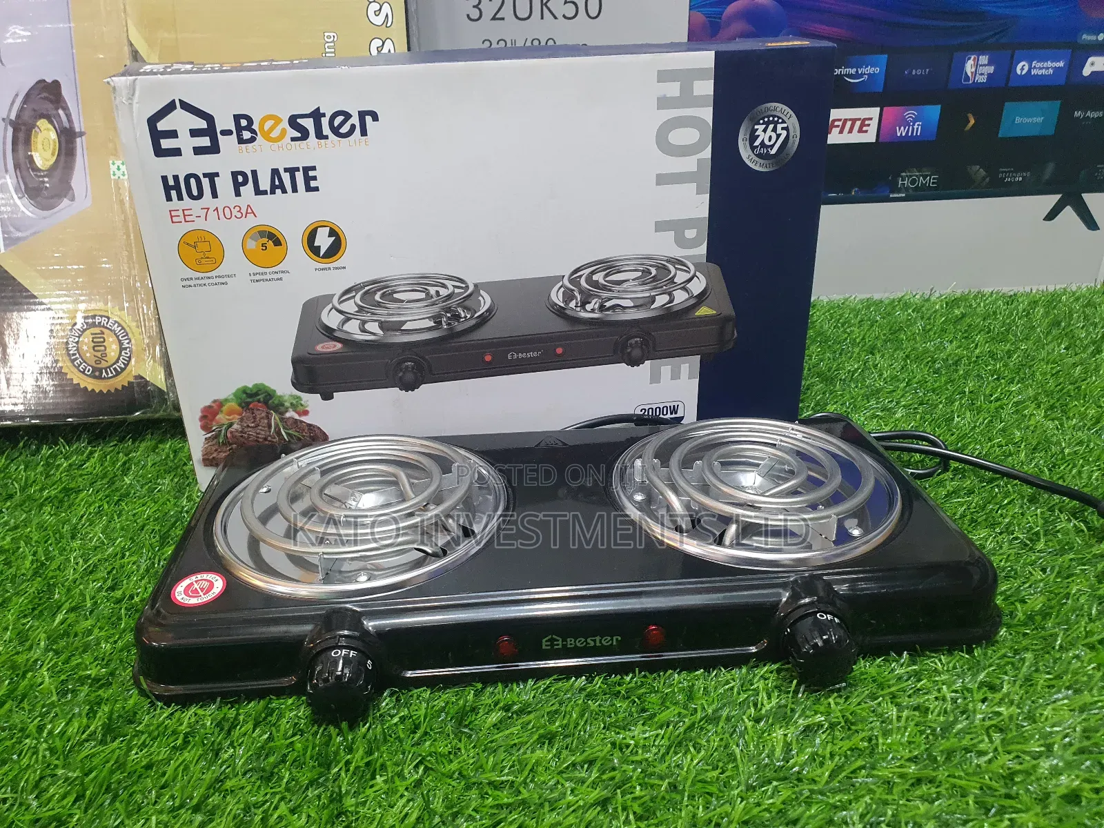 Bester Double Coil Hot Plate