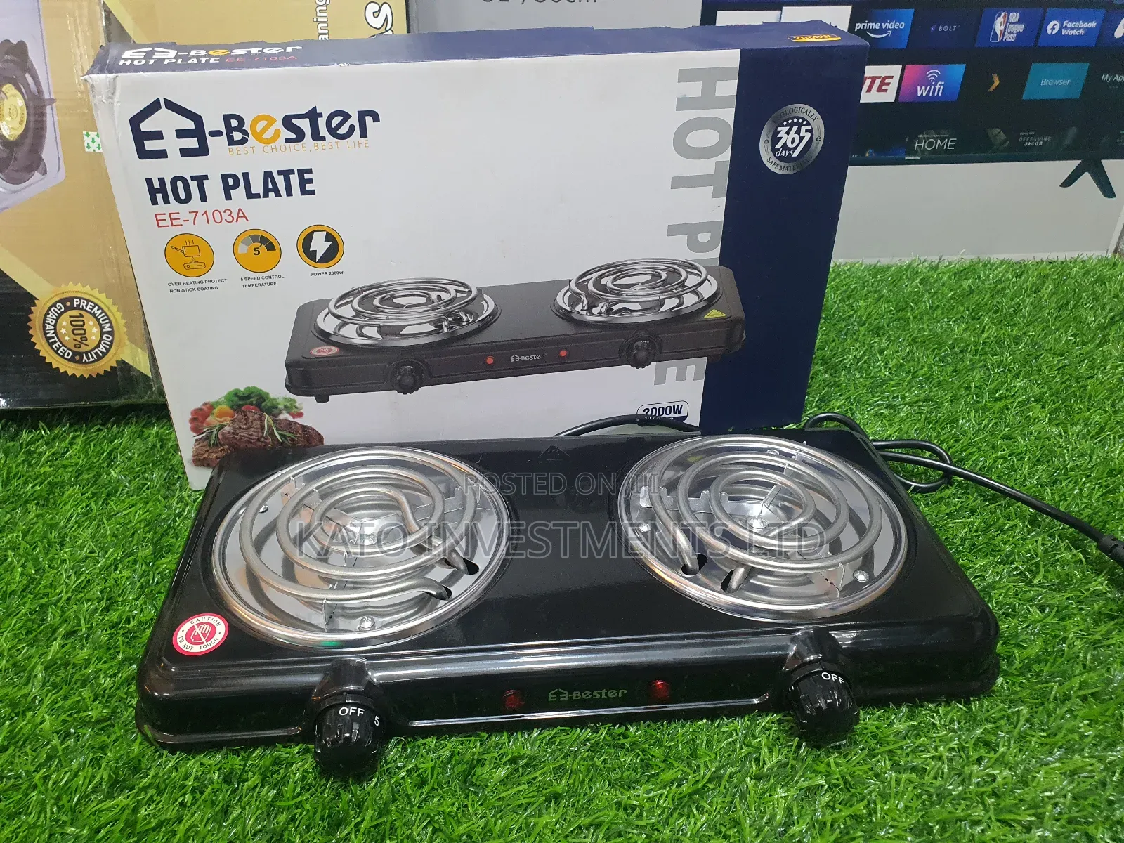 Bester Double Coil Hot Plate