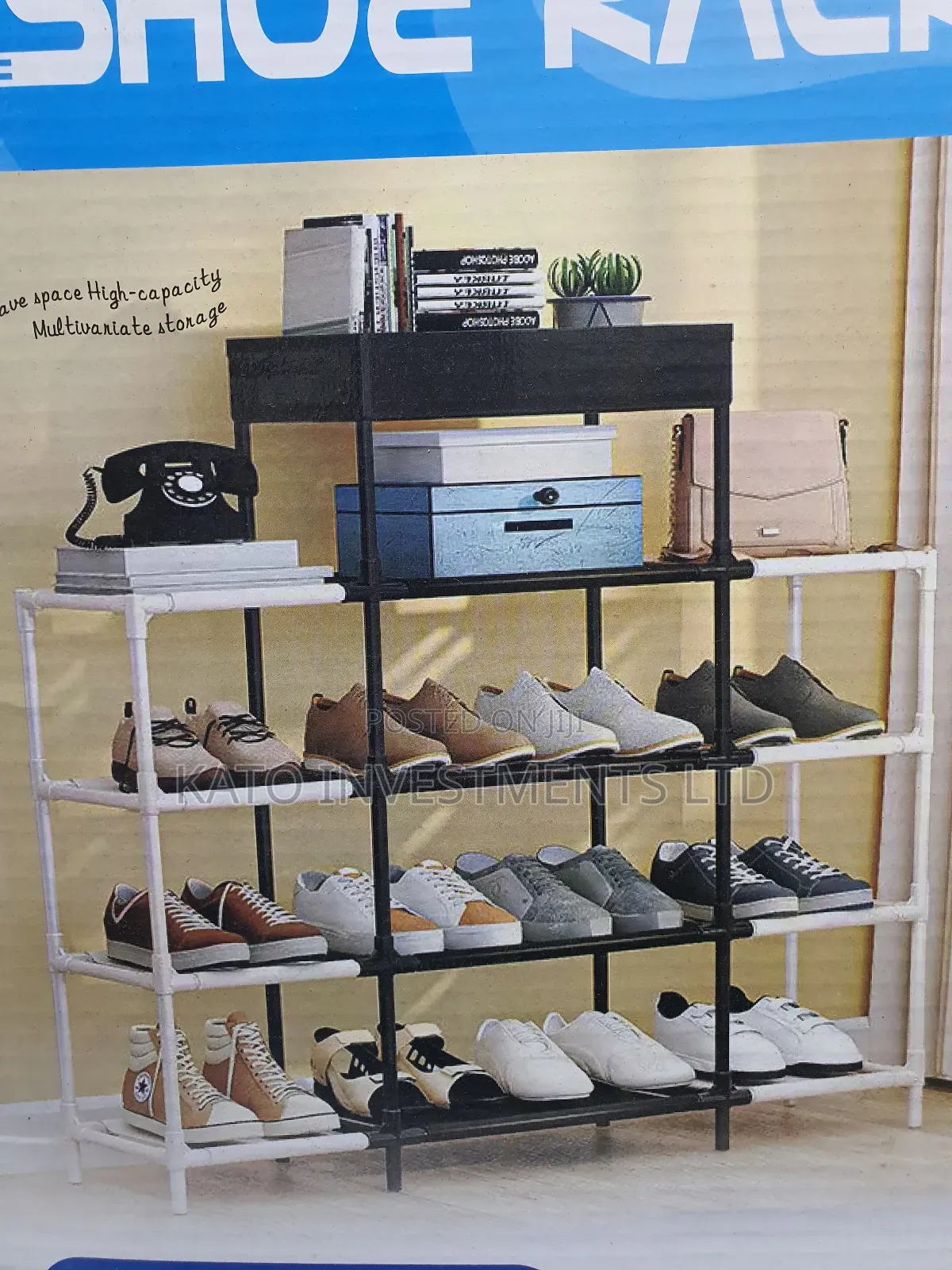 Wide 5th Shoe Rack