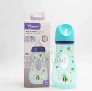 Mom Easy 2 Baby Feeding Bottles 240ml Wide Neck