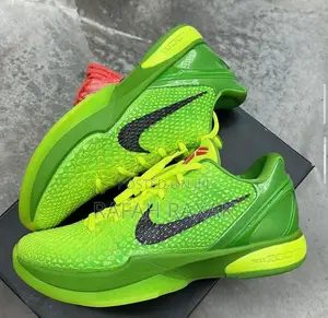 Men’S Light Green Nike Kobe 6 Protro Grinch Basketball Shoes
