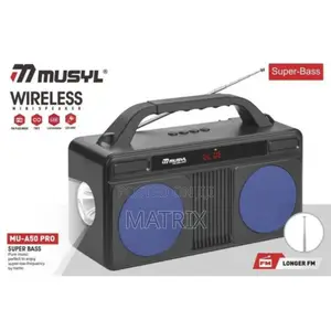 Wireless Bluetooth Portable Solar Rechargeable Usb/Fm Radio