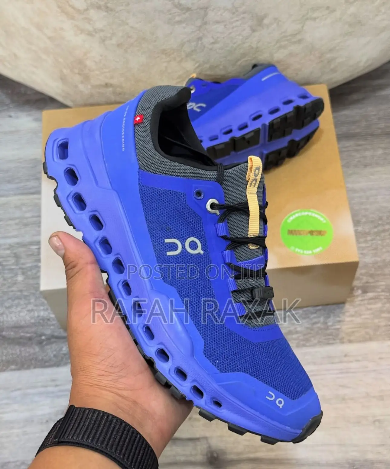 Men’S Classic Blue On Cloud Ultra 2 Running Sneakers