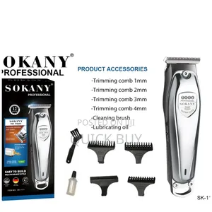 New Designed Sokany Hair Trimmer, Model Sk-9915