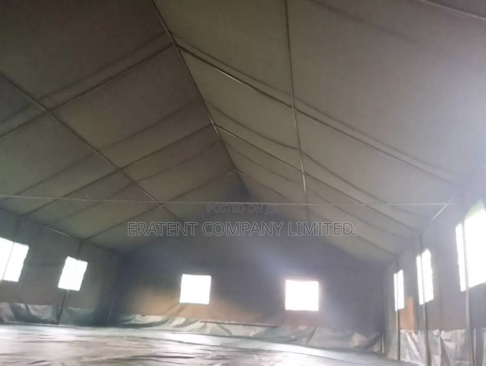 50 Man Heavy Duty Canvas Camping Tents