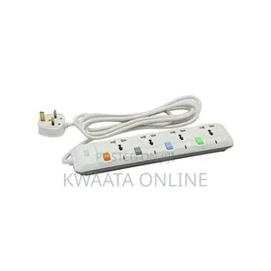 G T 3m Extension Cable- 4 Sockets