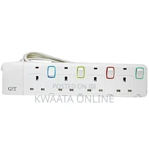G T 3m Extension Cable- 4 Sockets