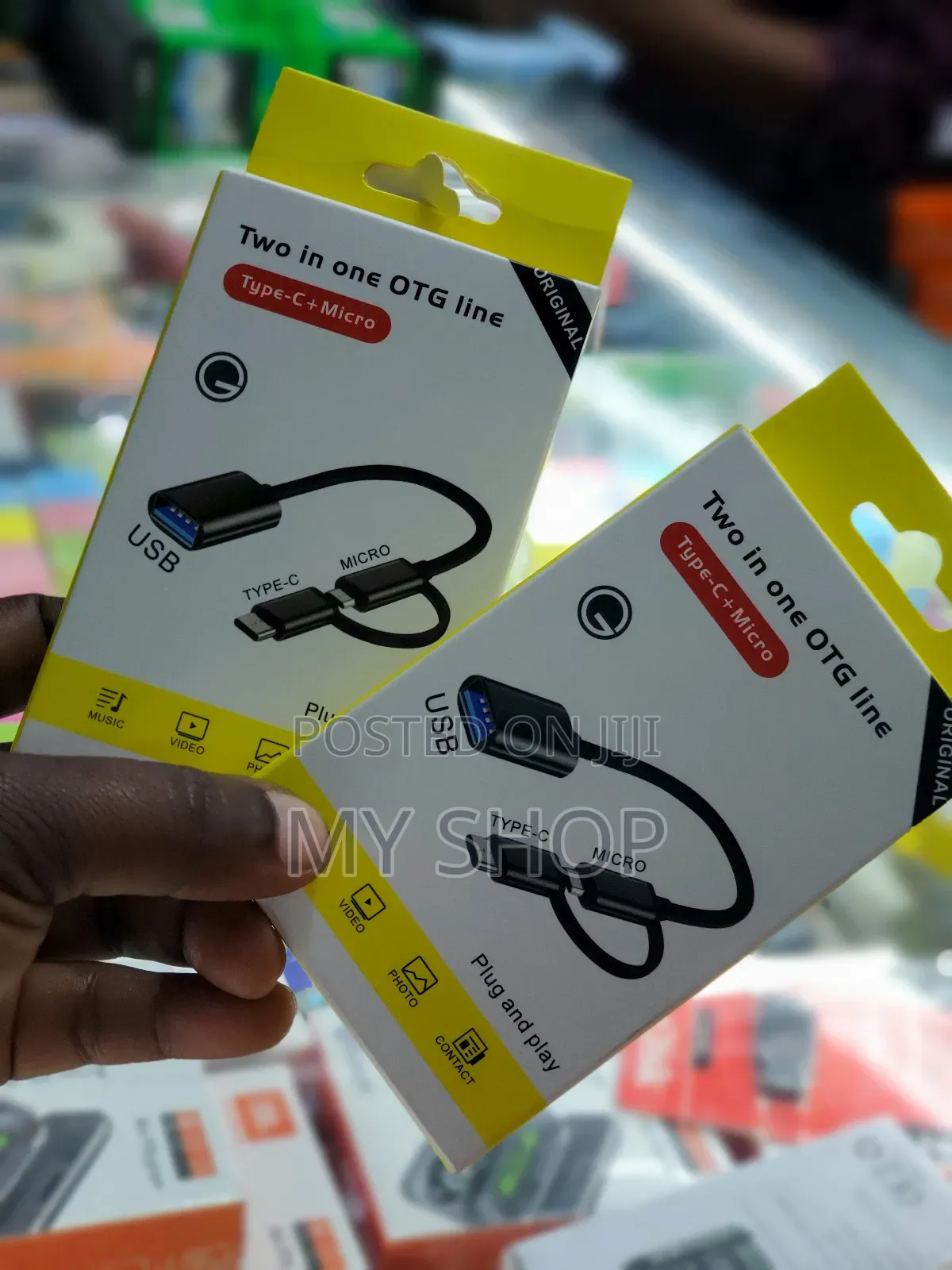 Otg Cable Type -C and Micro