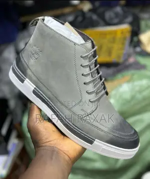 Men’S Classic Grey Timberland Smart Casual Boots