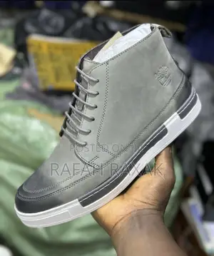 Men’S Classic Grey Timberland Smart Casual Boots