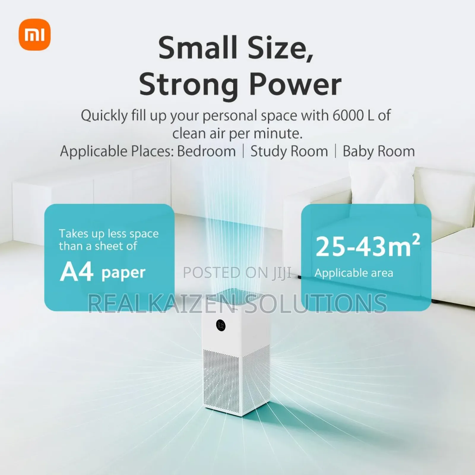 Xiaomi Smart Voice Control| Home Apple 4 Lite Air Purifier