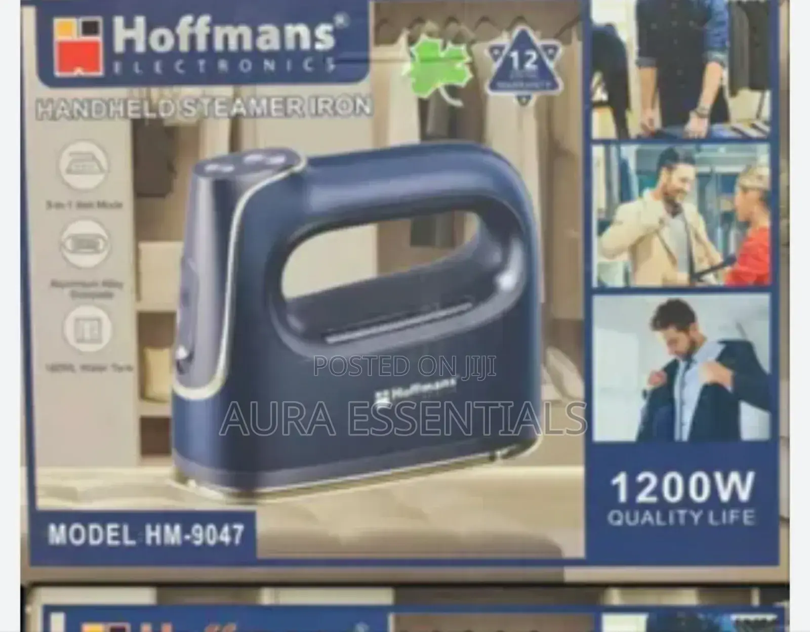 Hoffmans Handheld Steamer Iron