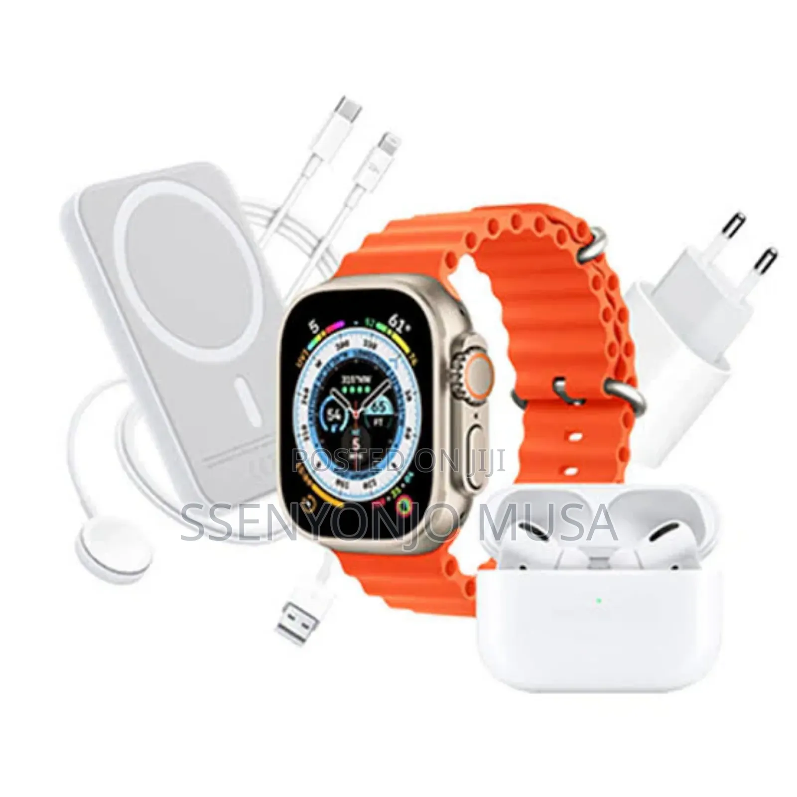 X8 8-in-1 Smartwatch Bundle - Ultimate Smartwatch Experience