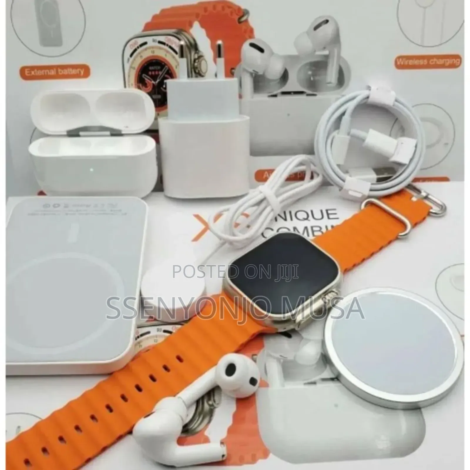 X8 8-in-1 Smartwatch Bundle - Ultimate Smartwatch Experience