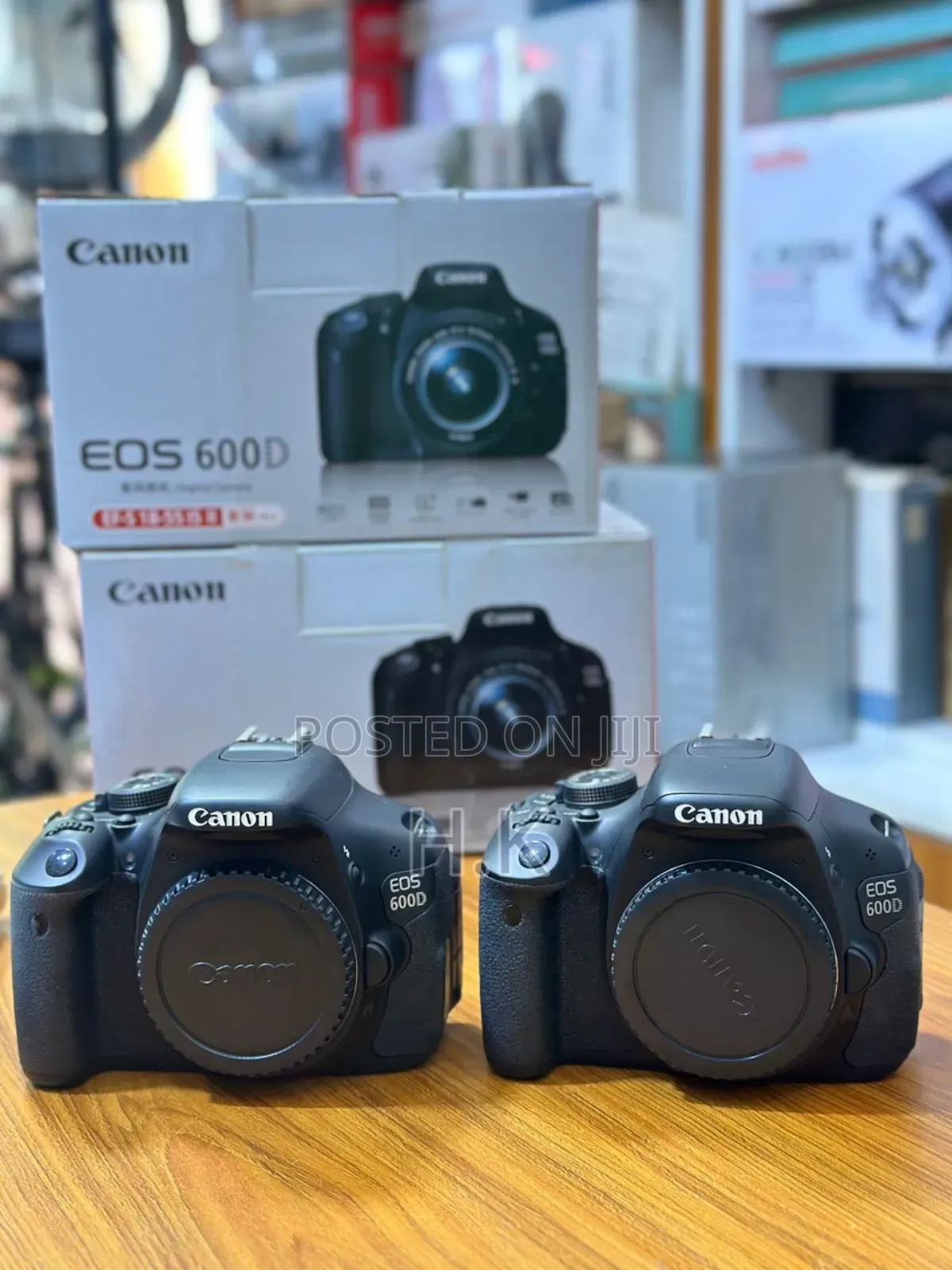 Canon Eos 600d DSLR Cameras.