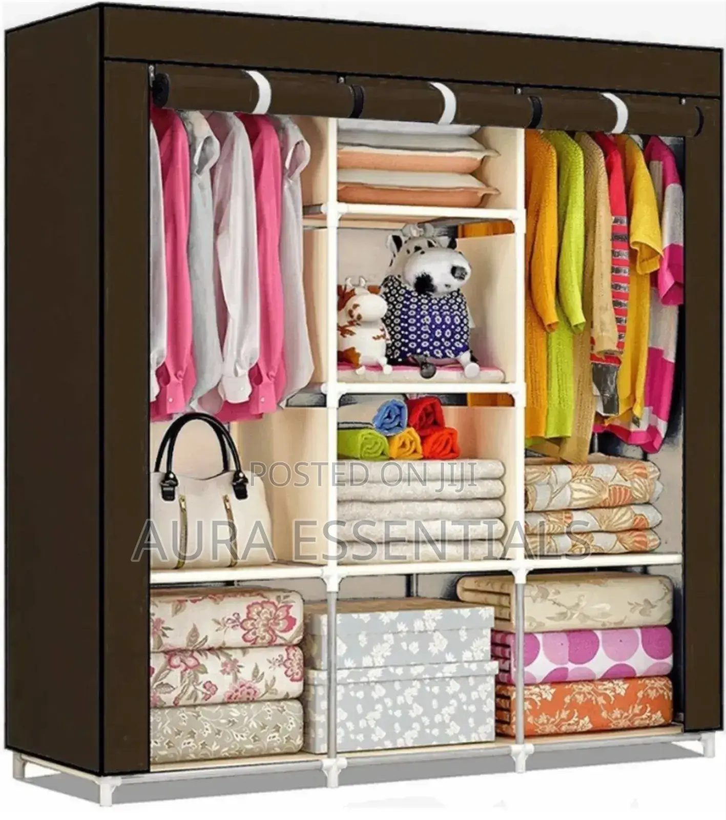 Micro Fiber Collapsible Wardrobe