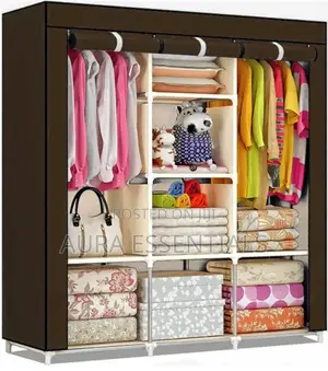 Micro Fiber Collapsible Wardrobe