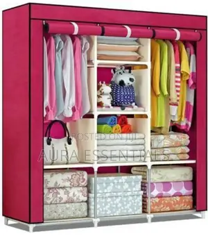 Micro Fiber Collapsible Wardrobe