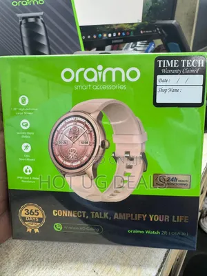 Oraimo Bluetooth Calling Smartwatch For Men & Women,1.39′′